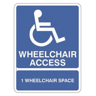 0132 Wheelchair 1 Space