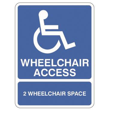 0133 Wheelchair 2 Space