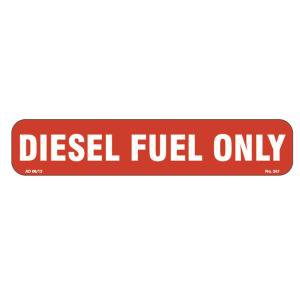 0134 Diesel Fuel Only