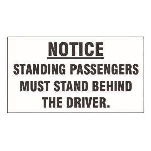 0235 Standing Passengers Must